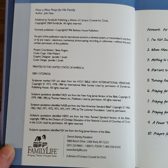 How a Man Prays for His Family by John Yates - Picture 4 of 9